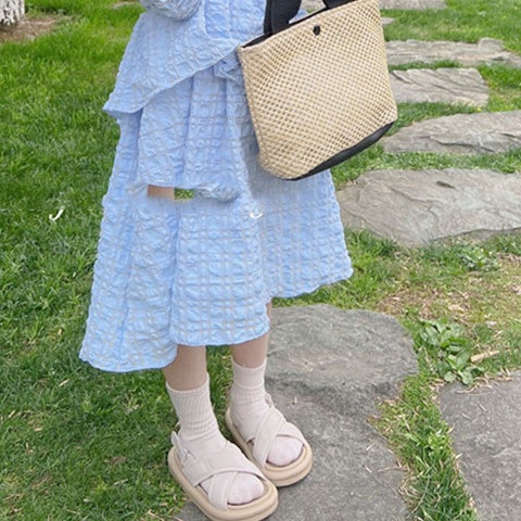 Giày Sandal Đế Mềm Hở Ngón Quai Dán Thoải Mái Dễ Phối Đồ Thời Trang Xuân Hè Cho Bé