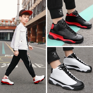 Giày sneaker cổ cao chống trượt cho bé