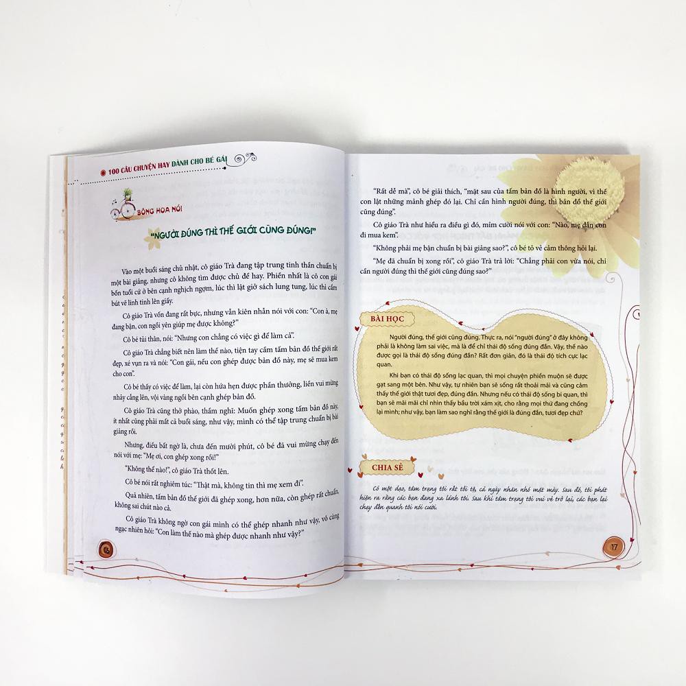 Sách: 100 Câu Chuyện Hay Dành Cho Bé Gái