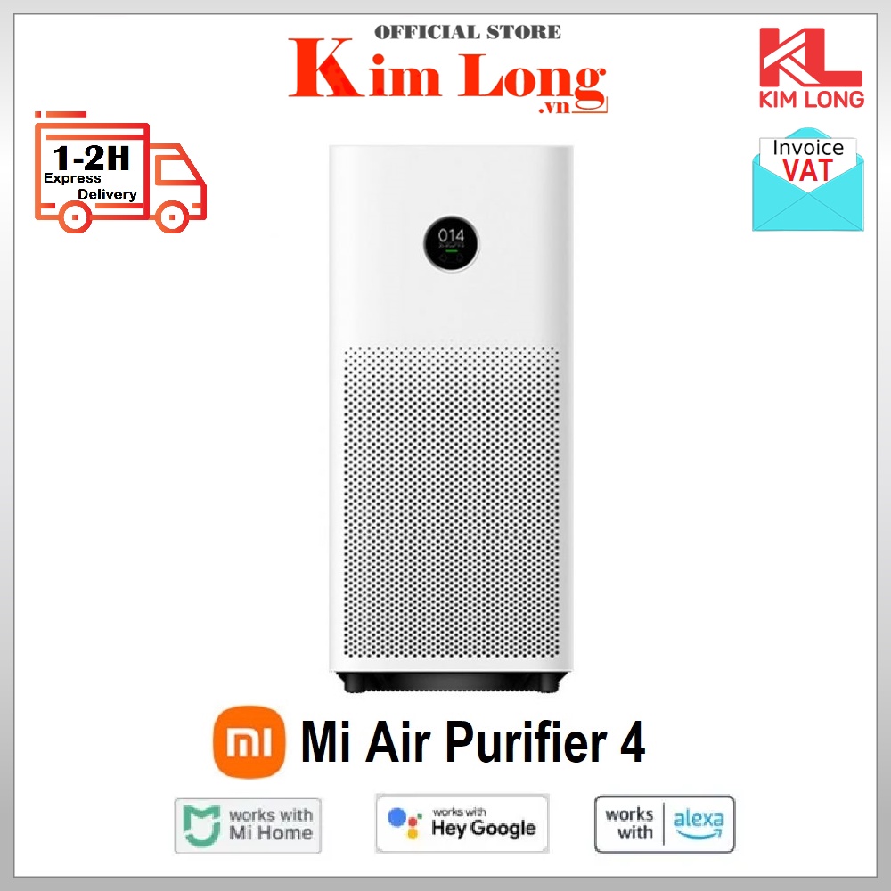 [Mã ELHA22 giảm 5% đơn 300K] [Bản Quốc Tế - BH 12 tháng] Máy lọc không khí Xiaomi Mi Air Purifier 4 (48m2) - Chính hãng