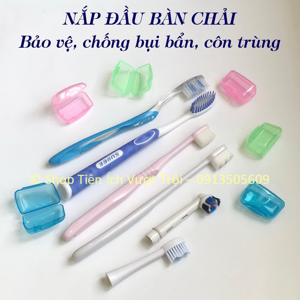 Bảo vệ đầu bàn chải, chống bụi bẩn, dây nước ra đồ trong túi khi mang theo người, đi du lịch, đi làm-Tiện Ích Vượt Trội