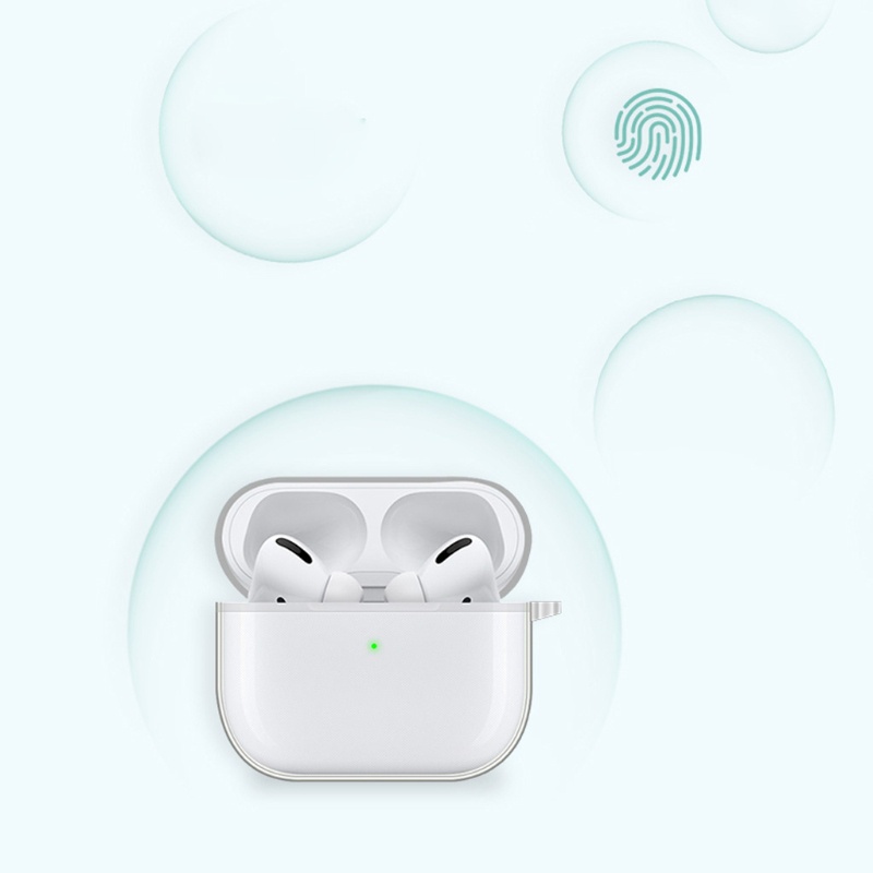 Vỏ Bảo Vệ Hộp Sạc Tai Nghe Airpod Bằng TPU Trong Suốt Bluetoot
