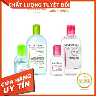 💝 freeship 💝 nước tẩy trang bioderma 500ml và 100ml chính hãng
