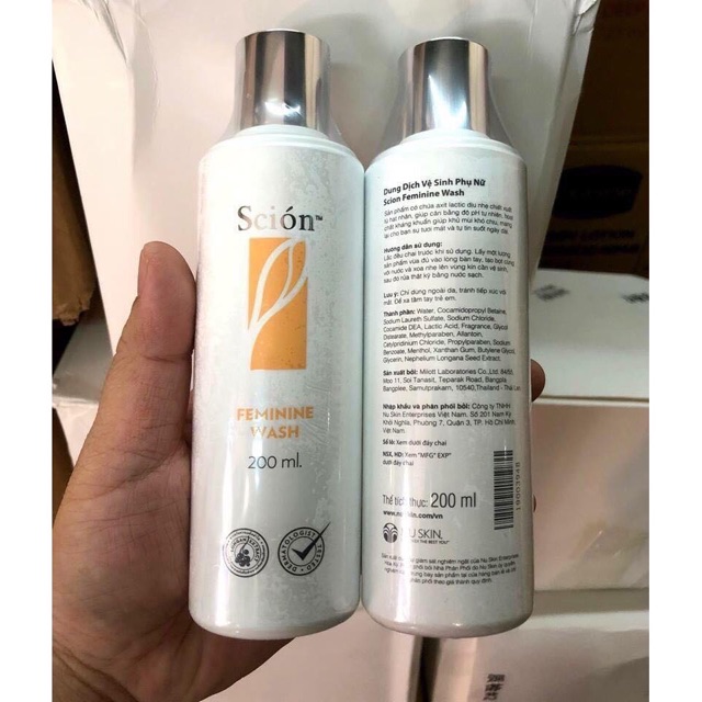 Dung dịch vệ sinh Cao cấp Scion Feminine Wash Nuskin 200ml