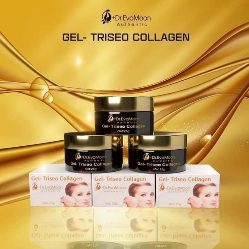 Gel sẹo collagen Dr Eva Mom 25g. Tặng kèm 10 bông tẩy trang