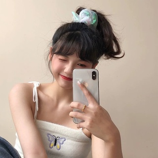 Cột tóc Hàn Quốc scrunchie tiểu thư màu galaxy lấp lánh LALAKA