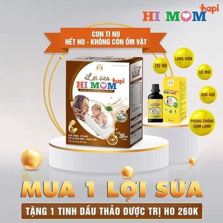 Lợi Sữa Hi Mom - Giúp Tăng Tiết Sữa,Mát Sữa,Thông Tắc Tuyến Sữa,Lợi Sữa Hapi
