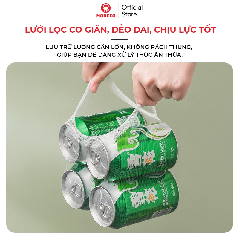 Giá Lưới Lọc Thức Ăn Thừa - Túi Lọc Rác Bồn Rửa Chén Bát - Khung nhựa ABS chất lượng cao - MODECO