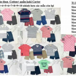 Set bé trai cốt tông