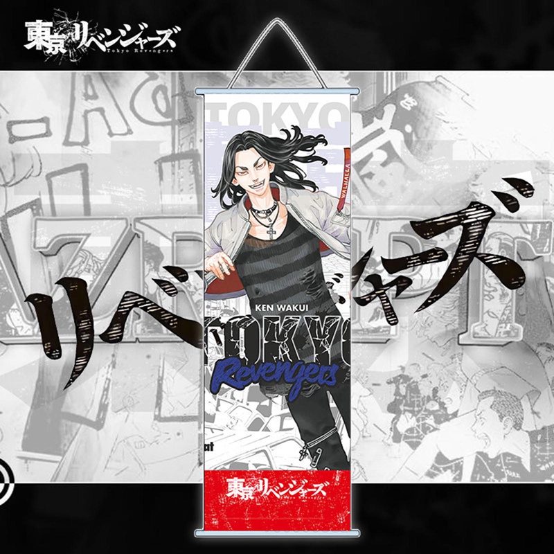 Tấm áp phích phim Anime Tokyo Revengers phong cách cổ điển treo trang trí tiệm cà phê/quán bar/nhà riêng