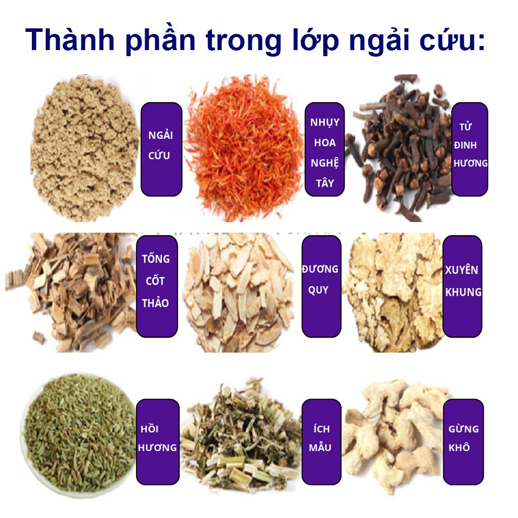 Đai vai gáy ngải cứu đông y trung hoa trị nhức mỏi vai gáy - Đai chườm nóng thảo dược có điều khiển tiện dụng