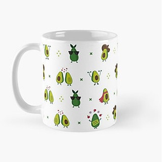 Cốc sứ Quả Bơ cute  siêu dễ thương ( nhiều mẫu)