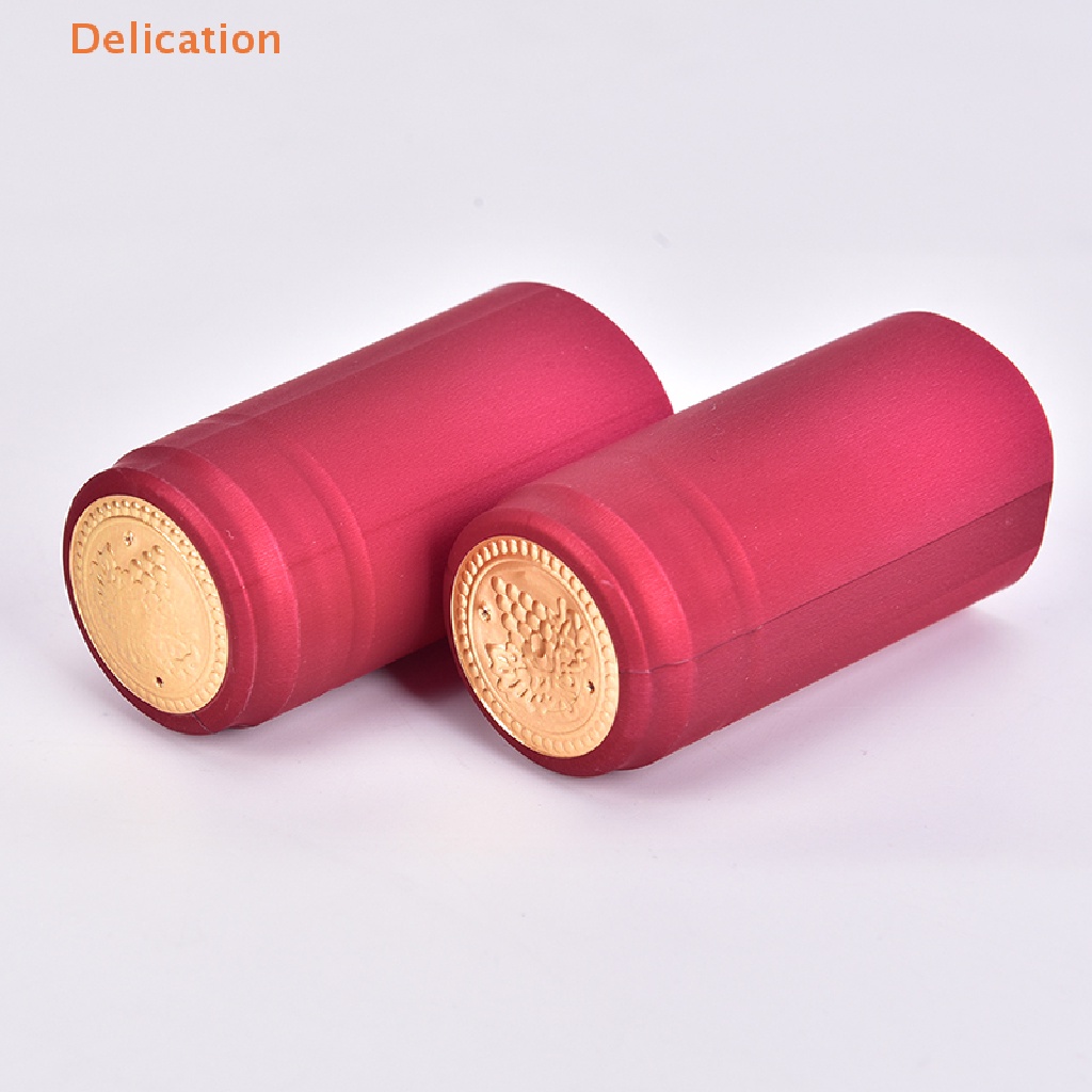 Set 10 Vỏ Bọc Chai Rượu Vang Bằng PVC Co Nhiệt