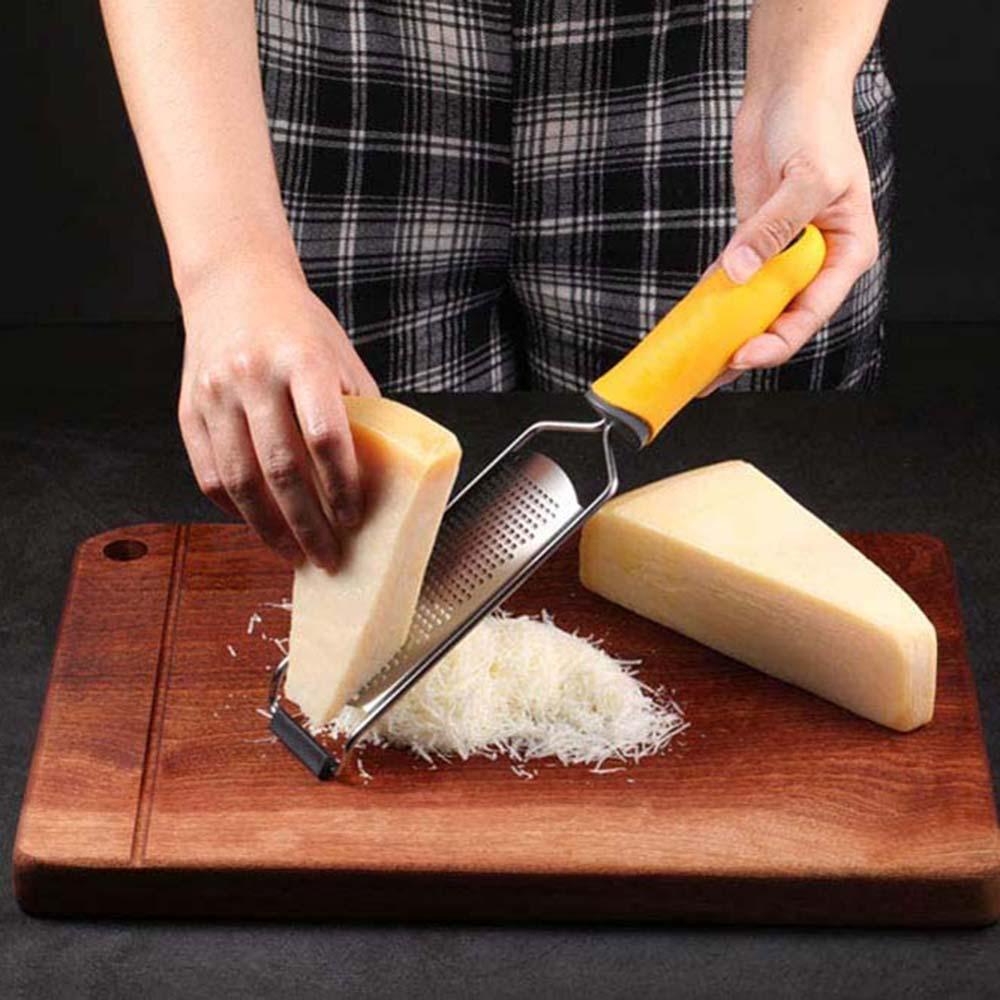 Dụng Cụ Bào Phô Mai / Bơ / Phô Mai Cầm Tay Bằng Inox Mềm Mại Đa Năng