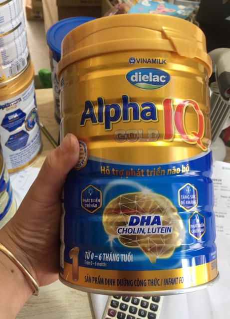Sữa dielac alpha gold 1 900g dành cho trẻ từ 0- 6 tháng tuổi