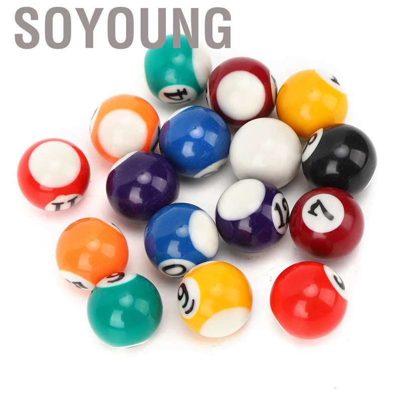 Set 16 Quả Bóng Bàn Mini 2.5cm Chất Liệu Nhựa Thân Thiện Với Môi Trường