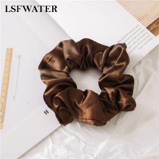 Bộ 60 sợi dây cột tóc bằng lụa satin cho nữ