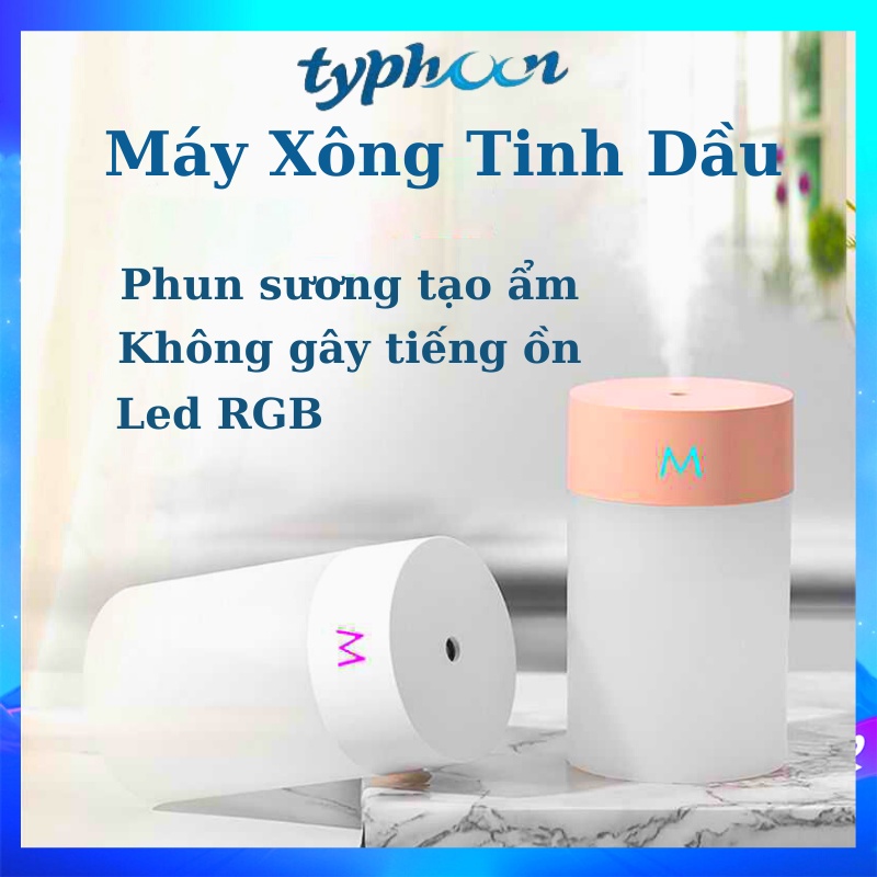 Máy Xông Tinh Dầu, Đèn Xông Tinh Dầu khử khuẩn có Led đổi màu Dx69 250ml.