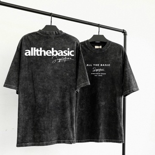 Áo tee wash ALL THE BASIC fullbox