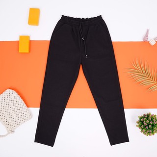 Quần nữ joggers chất dạ hàn dễ mặc , dễ phối đồ cao cấp mã Q2 (màu đen)