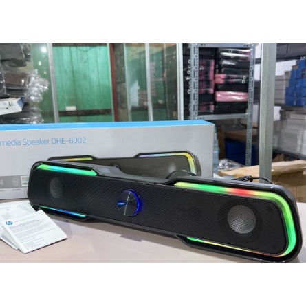 Loa máy tính Siêu Trầm Đèn LED Phát Sáng Hp DHE-6002, Chính Hãng 100%