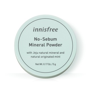 Phấn Phủ Bột Kiềm Dầu Innisfree No Sebum Mineral Powder 5g