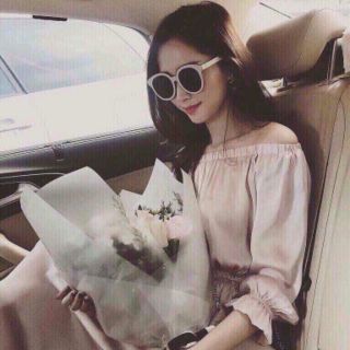 [ RẺ VÔ ĐỊCH ] Kính thời trang râm Tròn trắng hàng cao cấp