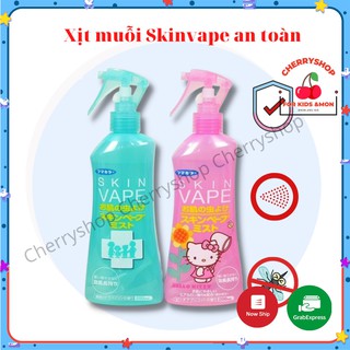 Xịt Chống muỗi và Côn Trùng Skin Vape an toàn cho bé, đi chơi ở nhà đều dùng được