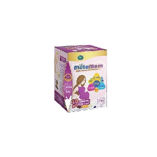 Sữa bầu metamom 400g (10 gói *40 gram* 3 vị cam, vani, socola)