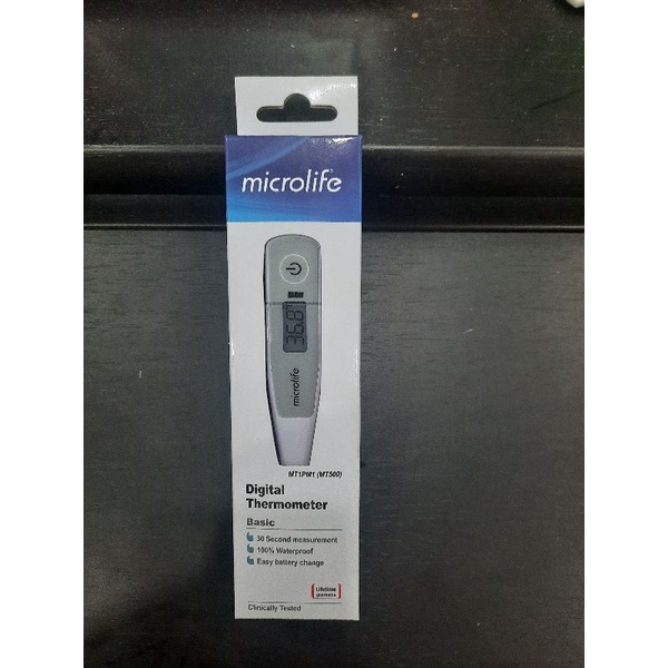 Nhiệt kế điện tử chính hãng kẹp nách Microlife MT500 (Hàng chính hãng)