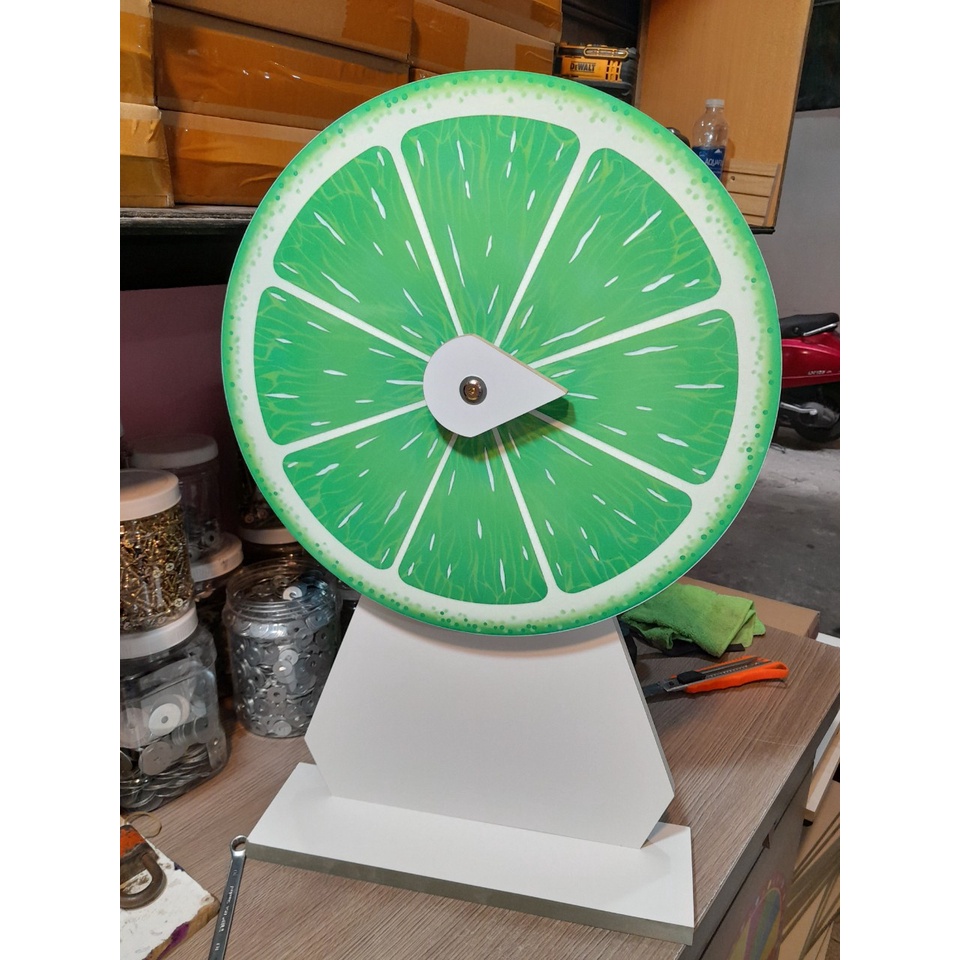 VÒNG QUAY MAY MẮN - QUẢ CHANH -size 40cm cao 60cm