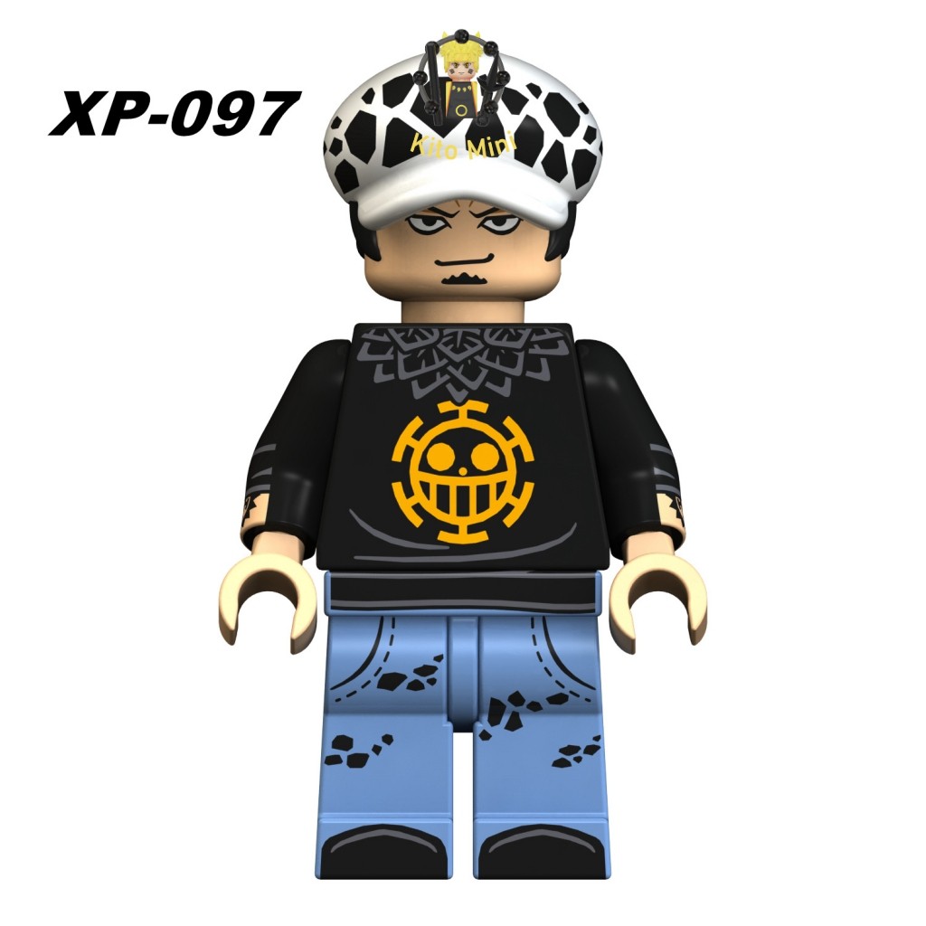 Mô Hình Minifigures Lắp Ráp Nhân Vật Hoạt Hình Truyện Tranh One Piece Sanji Chopper KT1013