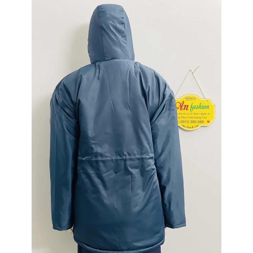 Áo bảo hộ dùng trong kho đông lạnh âm 18 độ lót lông _ Hình chụp thật