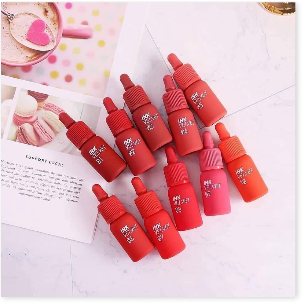 [Mã giảm giá mỹ phẩm chính hãng] Son Kem Lì Peripera Lip Tint Ink Velvet Tint