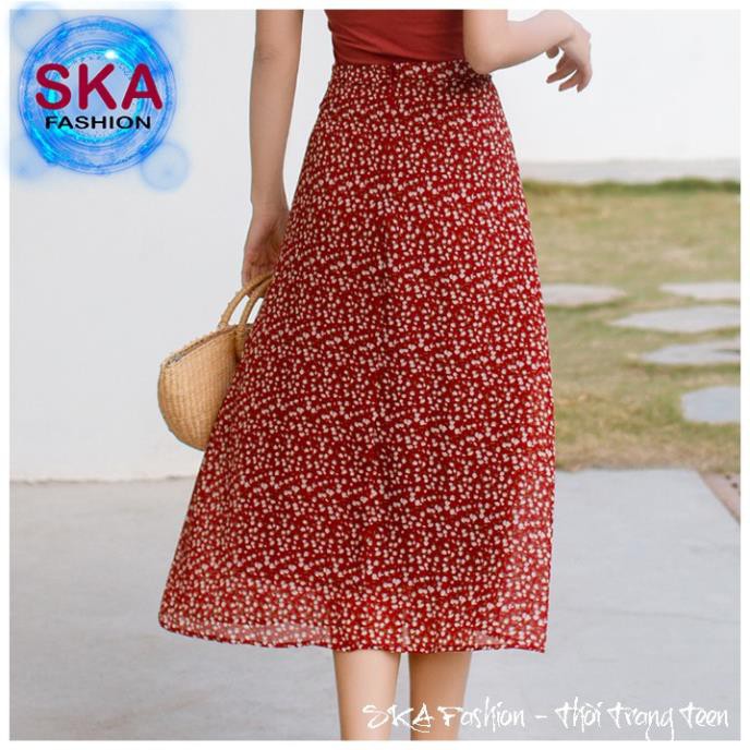 [Mã FAMAYWA giảm 10K đơn 50K] Chân Váy Voan Vintage Midi Dáng Dài 2 Lớp Nhiều Màu - SKA | BigBuy360 - bigbuy360.vn