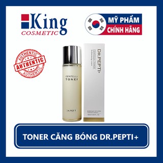 Nước Hoa Hồng Căng Bóng Toner DR.PEPTI+ Centella Toner Hàn Quốc 180ml