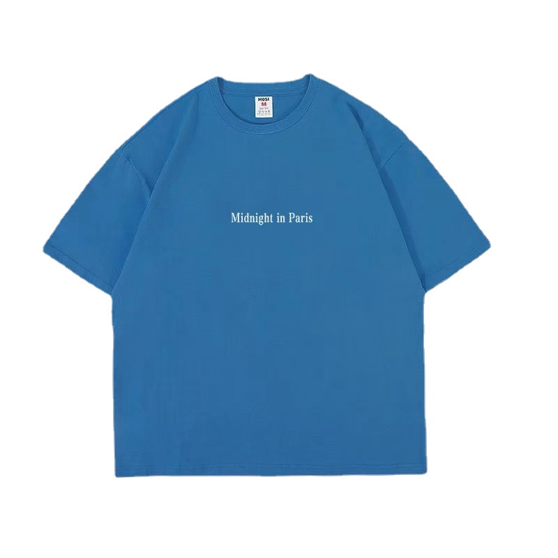 Áo Thun Tay Ngắn Dáng Rộng In Chữ Size M-8XL Thời Trang Mùa Hè Cho Nam