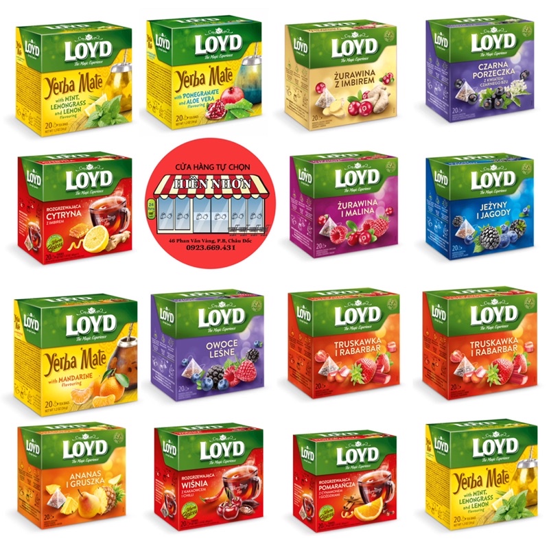 Trà túi lọc LOYD Ba Lan 40g