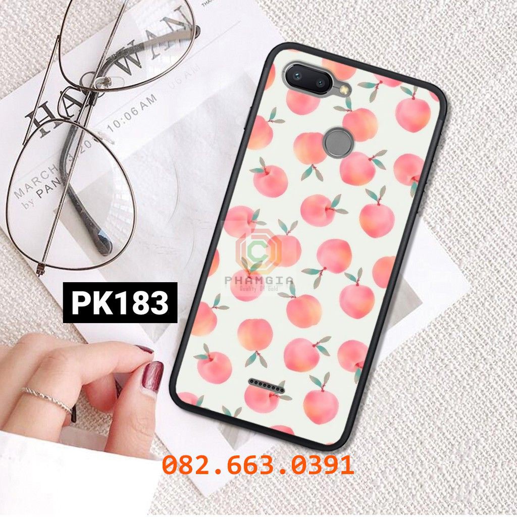 Ốp lưng Xiaomi redmi 6 in hình hoạt tiết dễ thương