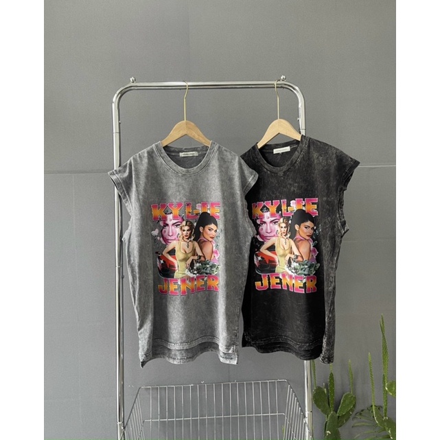 ÁO THUN COTTON WAT SÁT NÁCH IN HÌNH UNISEX FROM RỘNG