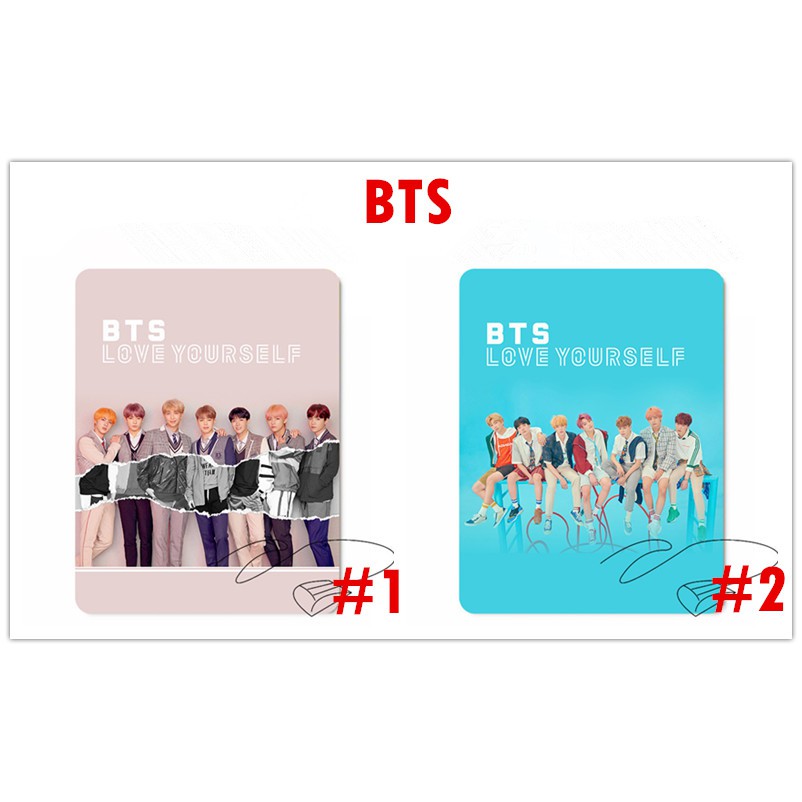 Miếng lót chuột in hình các thành viên nhóm nhạc BTS