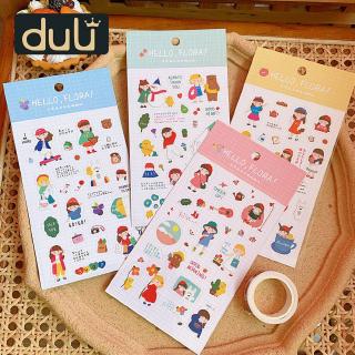 Miếng Dán Trang Trí Hộp Sạc Tai Nghe airpods Họa Tiết Hoạt Hình Xinh Xắn