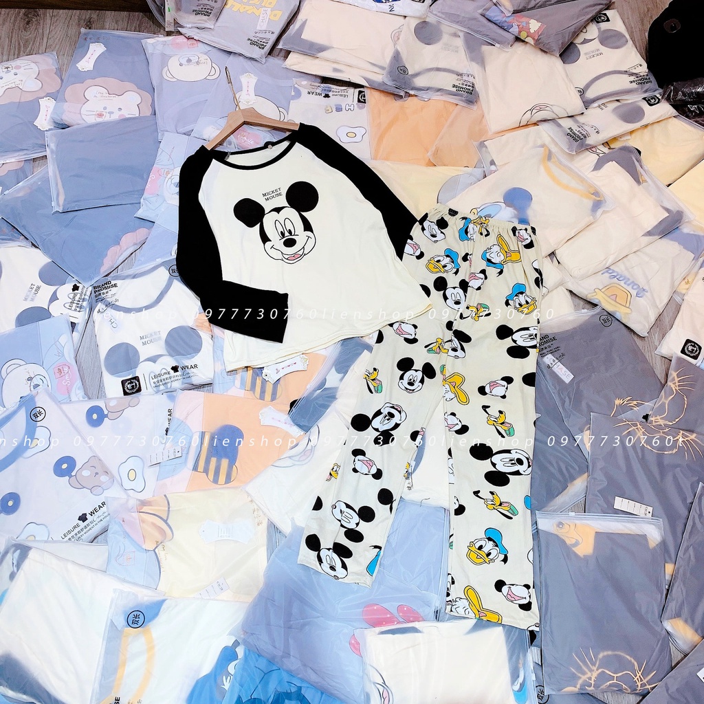 Bộ mặc nhà hình dễ thương [ảnh thật] | BigBuy360 - bigbuy360.vn