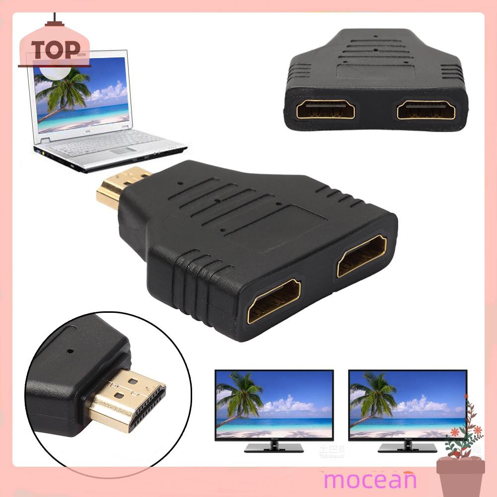 Bộ Chia 1080p Hdmi Sang 2 Female 1 Trong 2