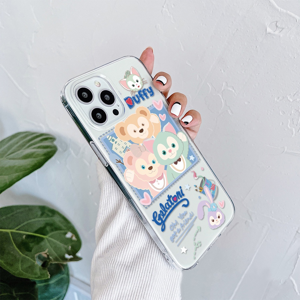 Ốp Điện Thoại Hình Thỏ StellaLou Linaell Dễ Thương Cho Iphone 11 Pro Max 12 Pro Max 13 Pro Max Mini 6 7 8 6 7plus Se 2020 X Xs Xr 5 4