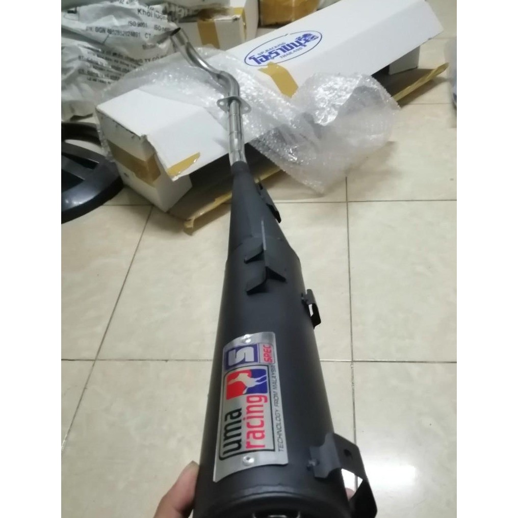 Pô xe máy dòng pô uma sirius RC xăng