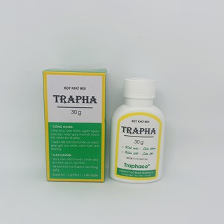 COMBO 5 hoặc 10 chai - Bột khử mùi Trapha 30g
