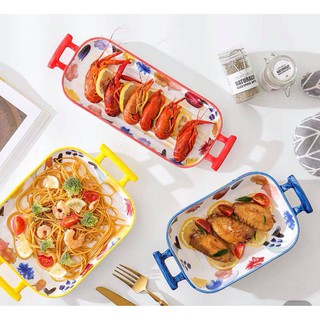 Thố nướng 2 quai có tay cầm