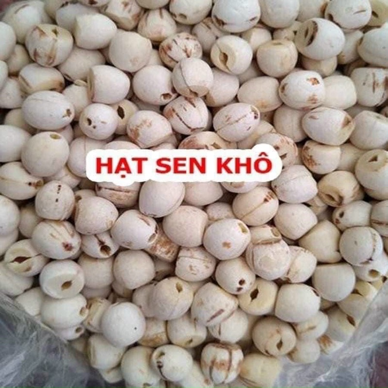 HỘP 500gram HẠT SEN SẤY KHÔ HÀNG NGON CAO CẤP