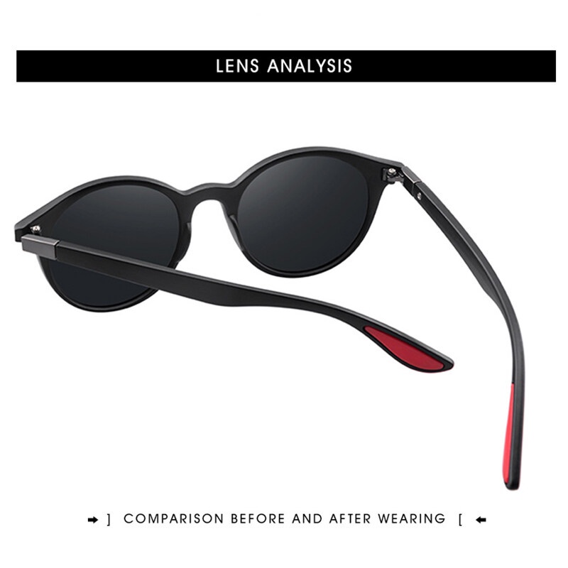 Kính Chống Nắng Phân Cực Mặt Vuông Chống Tia UV400 Phong Cách Thể Thao Thời Trang Cho Nam Và Nữ